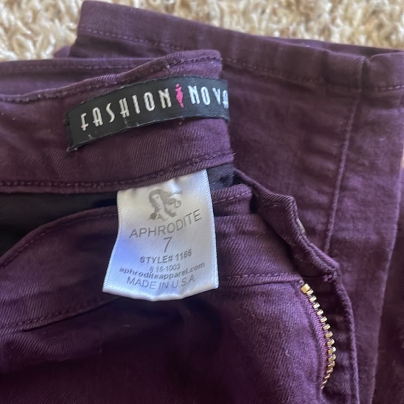 Purple jeans fashion nova - Picture 5 of 6